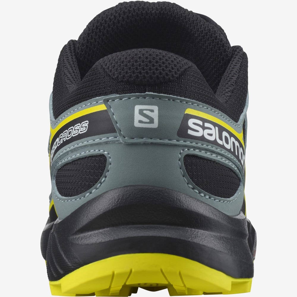 Kids' Salomon SPEEDCROSS Trail Running Shoes Purple/Blue/Purple | TOEJ-85273