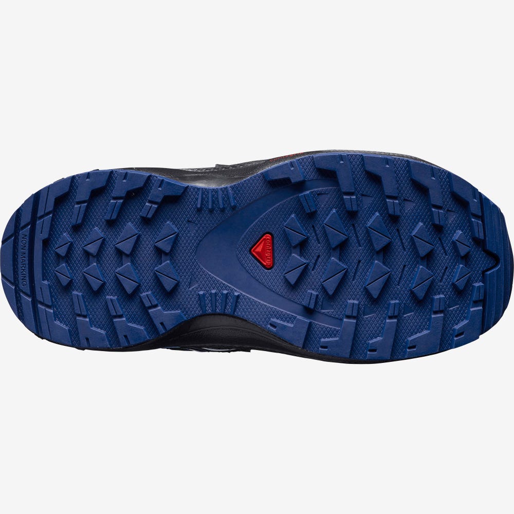 Kids' Salomon XA PRO 3D K Hiking Boots Blue Indigo/Blue/Turquoise | BUFT-80439