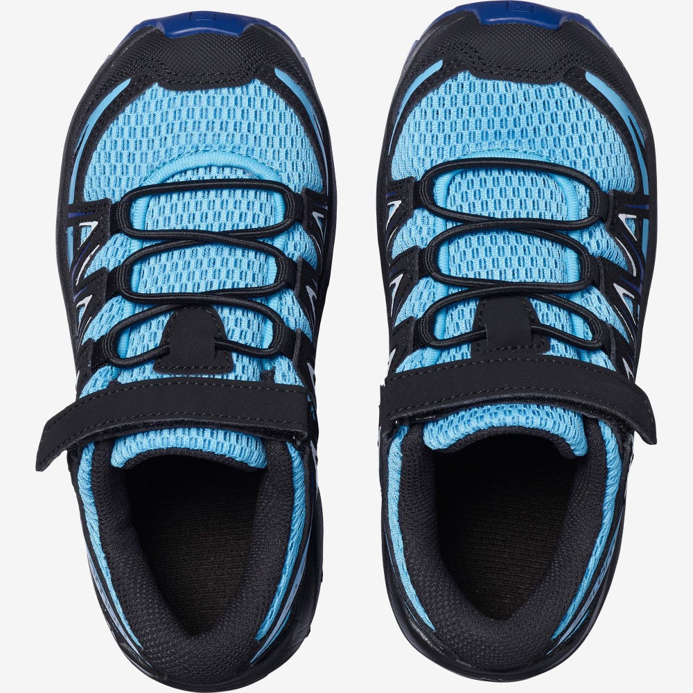 Kids' Salomon XA PRO 3D K Hiking Boots Blue Indigo/Blue/Turquoise | BUFT-80439
