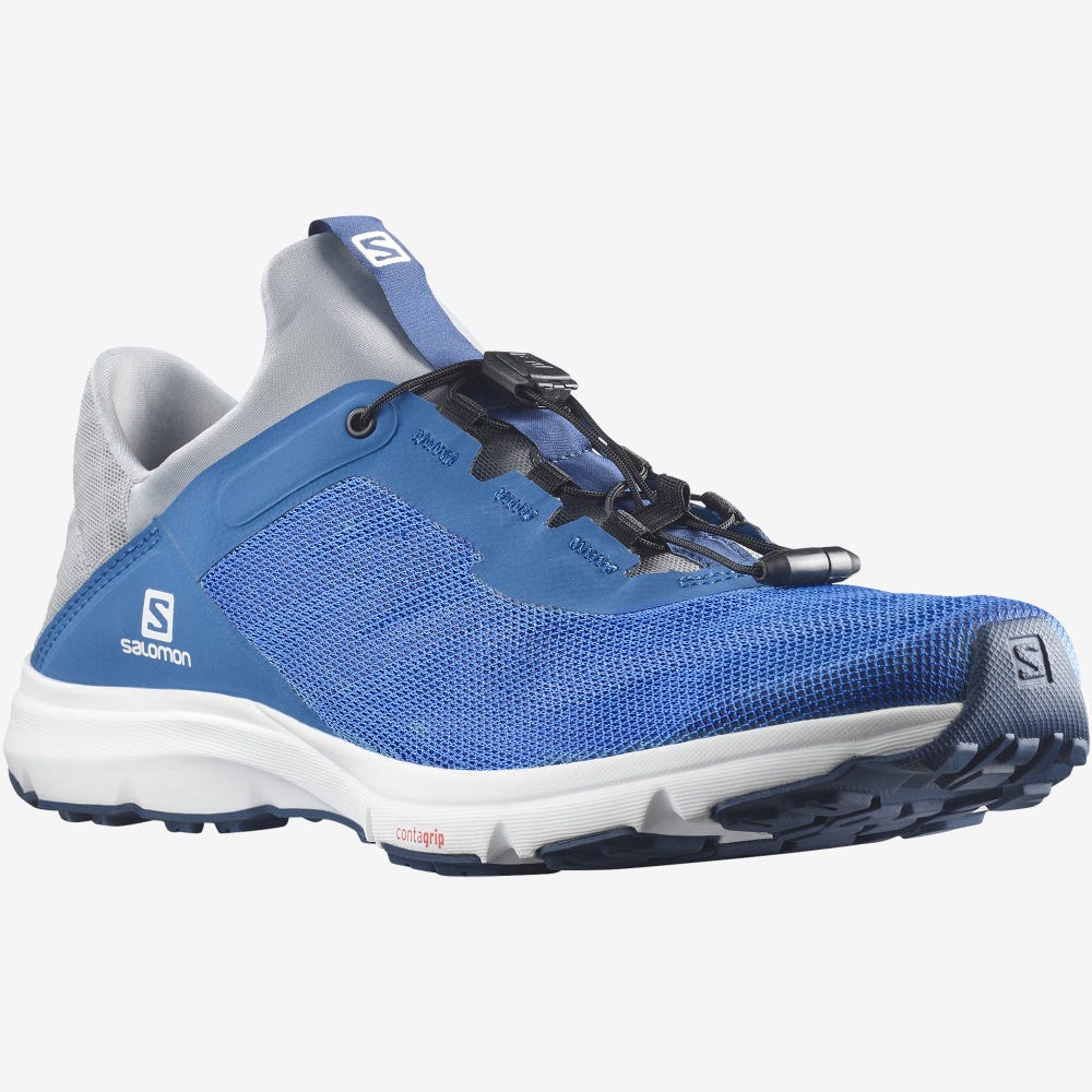Men's Salomon AMPHIB BOLD 2 Sandals Blue | MTYF-67153