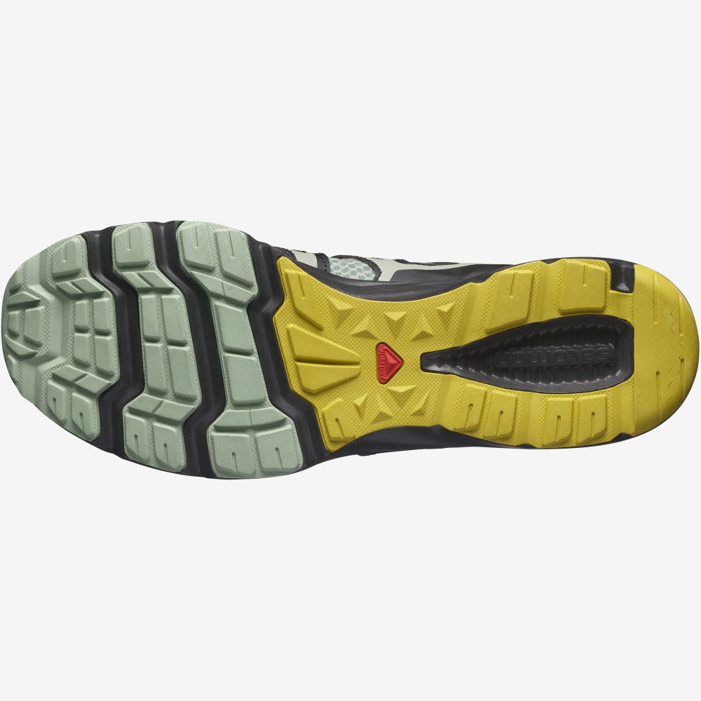 Men's Salomon CROSSAMPHIBIAN SWIFT 2 Sandals Green/Black | LMAD-70859