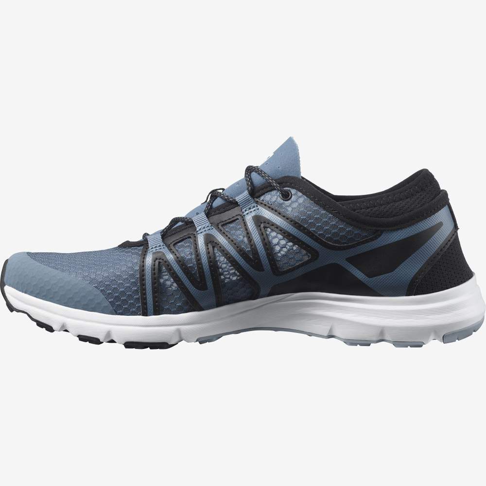 Men's Salomon CROSSAMPHIBIAN SWIFT 2 Sandals Blue | TBJX-28691