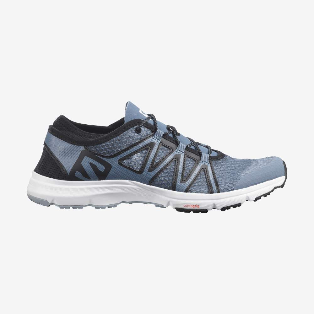 Men\'s Salomon CROSSAMPHIBIAN SWIFT 2 Sandals Blue | TBJX-28691
