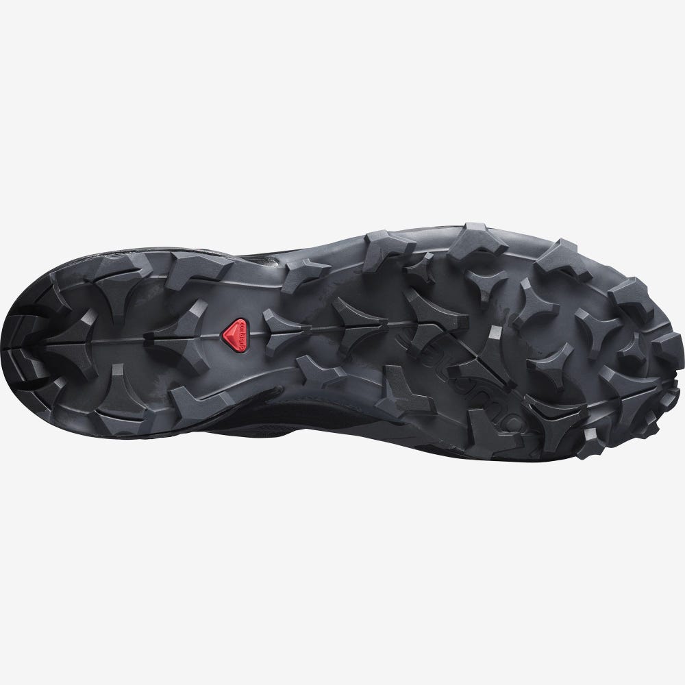 Men's Salomon CROSS HIKE MID GORE-TEX Hiking Boots Black | GYMD-36190