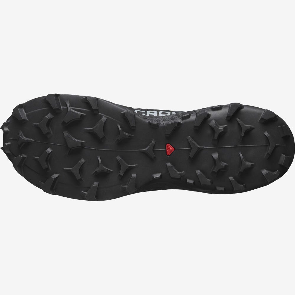 Men's Salomon CROSS PRO 2 Trail Running Shoes Black | UOCA-09635