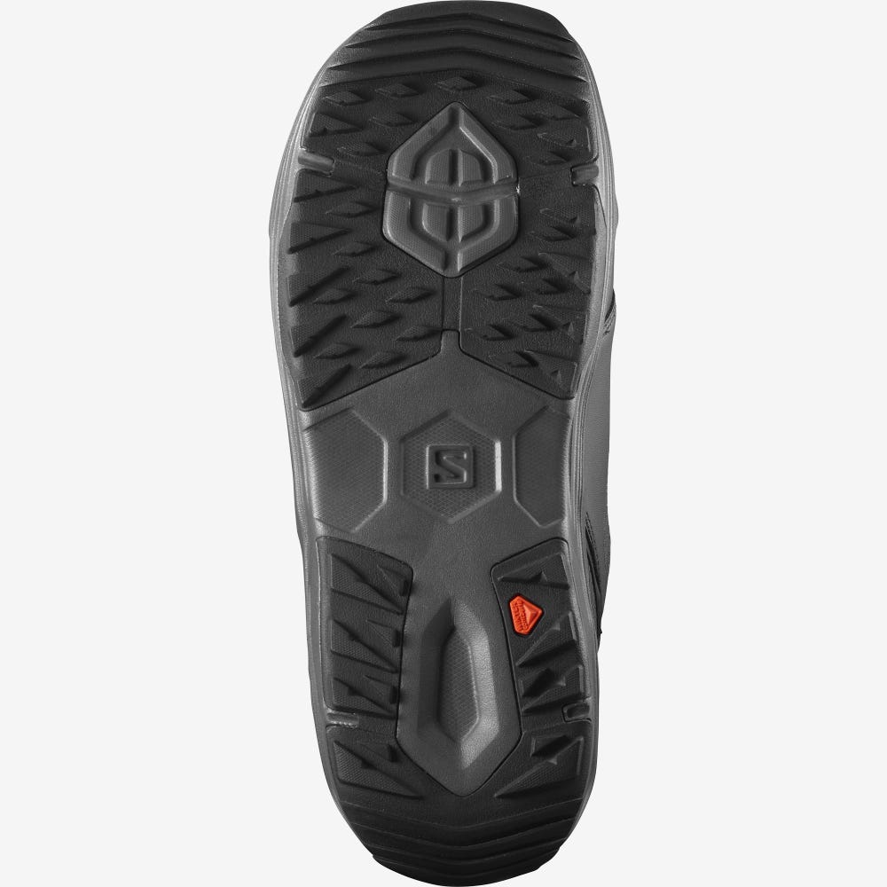 Men's Salomon DIALOGUE DUAL BOA Snowboard Boots Black | VRZC-17892