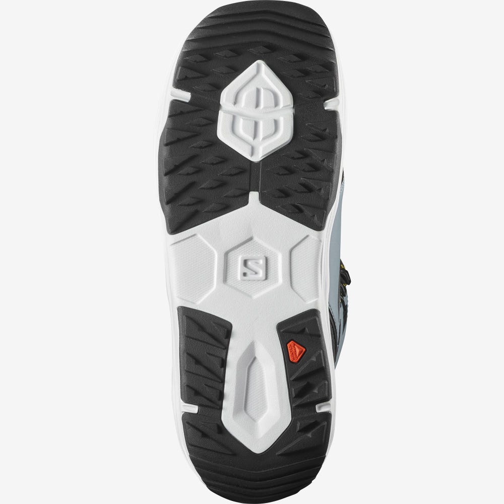 Men's Salomon DIALOGUE LACE SJ BOA Snowboard Boots Blue/Black/White | NILR-74682