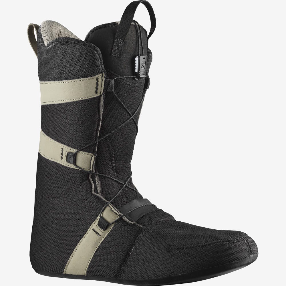 Men's Salomon DIALOGUE LACE SJ BOA Snowboard Boots Black | ZOCE-96548