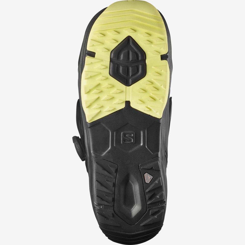 Men's Salomon DIALOGUE Snowboard Boots Black | DXOQ-18543