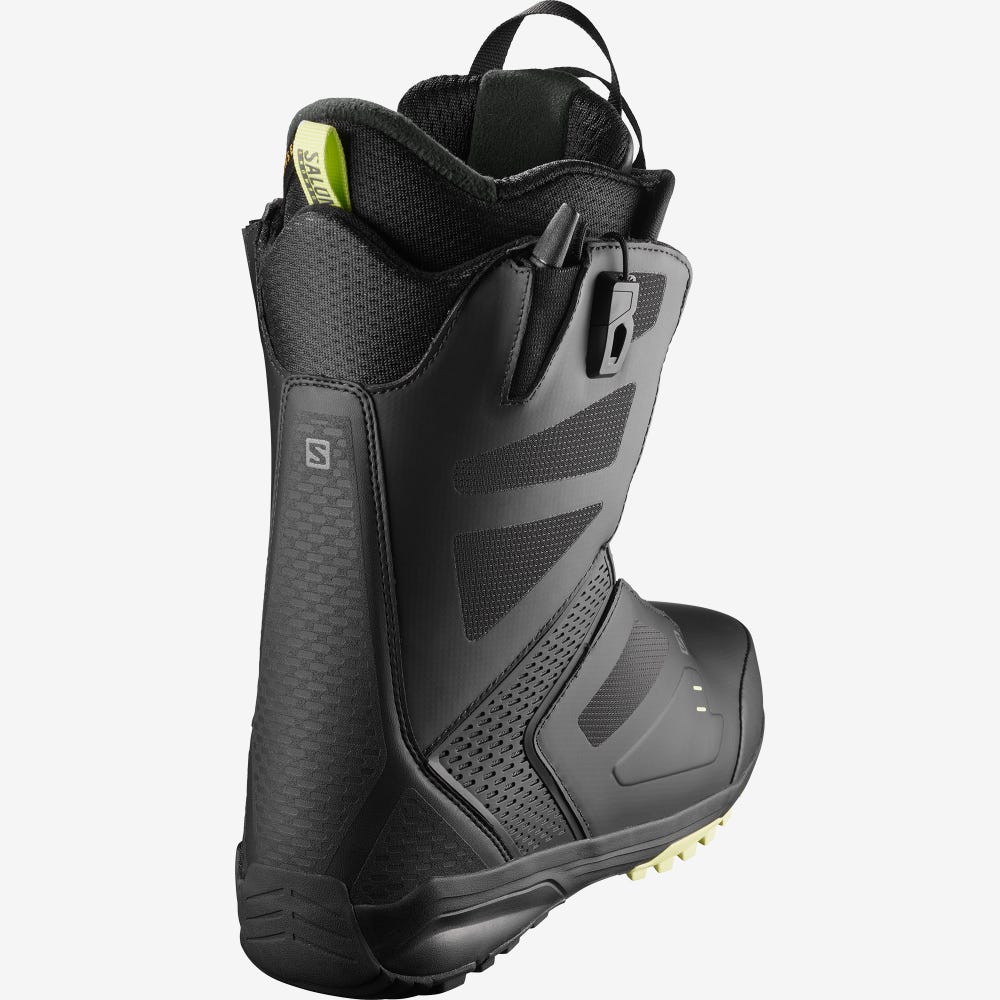 Men's Salomon DIALOGUE Snowboard Boots Black | DXOQ-18543