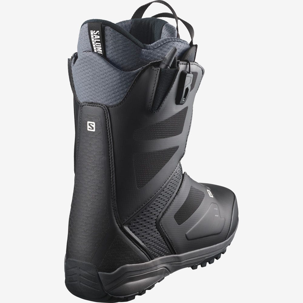 Men's Salomon DIALOGUE Snowboard Boots Black | RNUL-06549