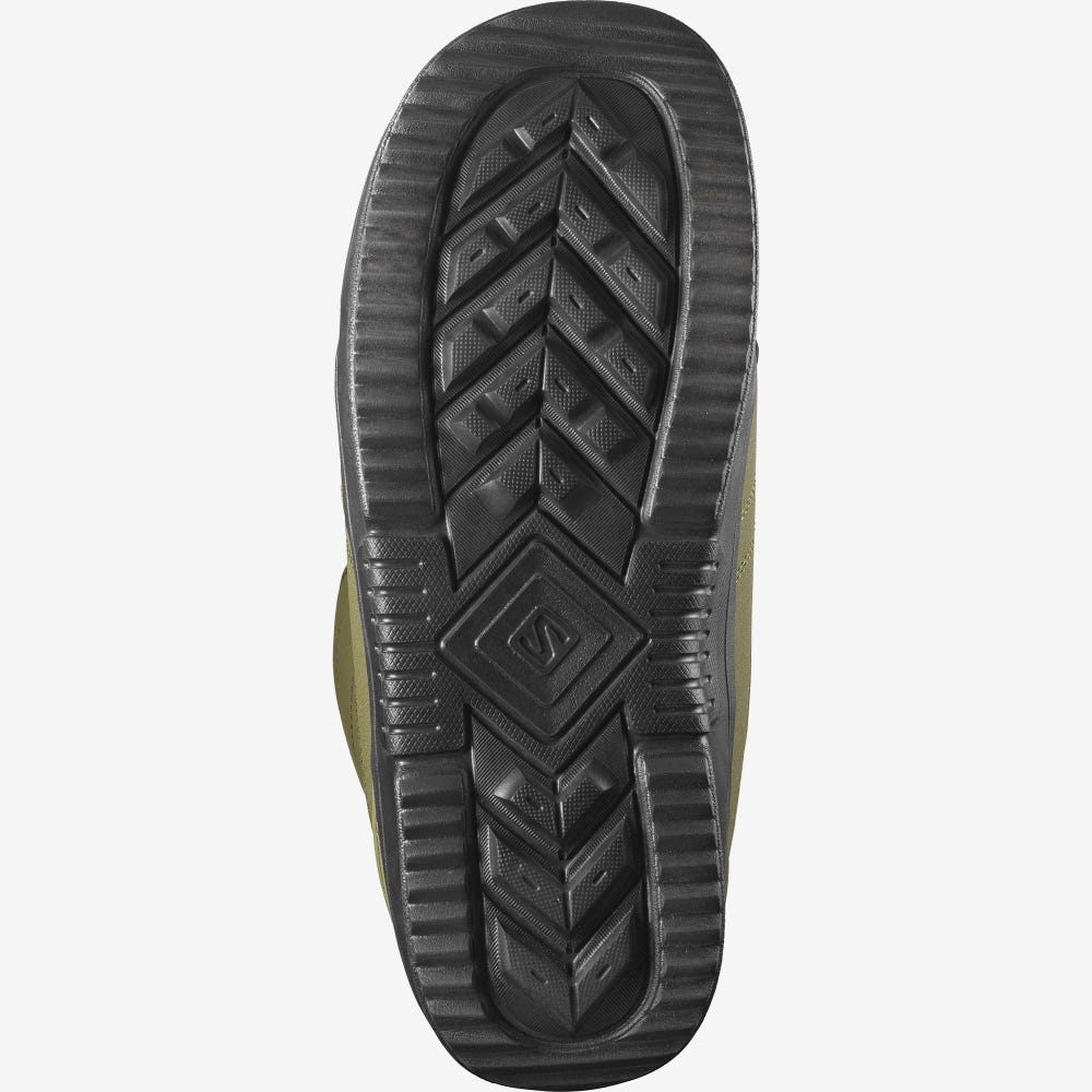 Men's Salomon FACTION BOA Snowboard Boots Olive/Black | JTPF-09154