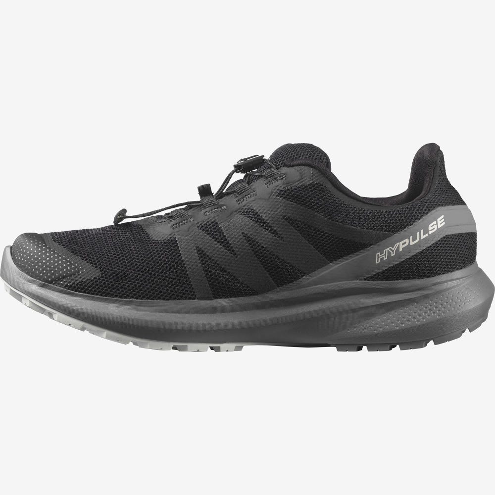 Men's Salomon HYPULSE GORE-TEX Trail Running Shoes Black | OUKR-86197