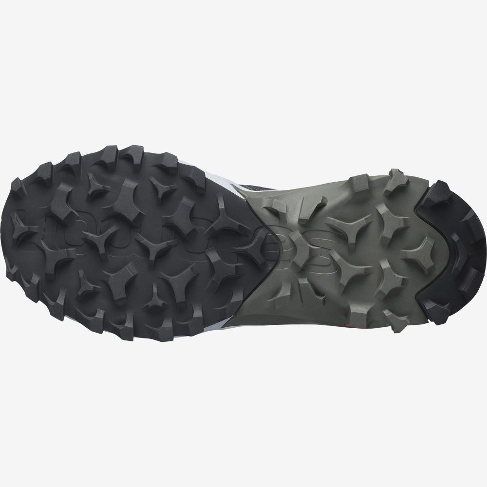 Men's Salomon MADCROSS Trail Running Shoes Olive/Deep Turquoise | MARP-37946
