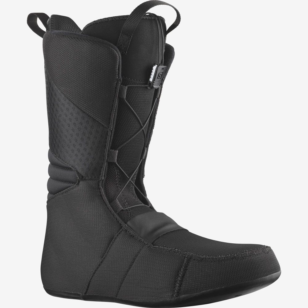 Men's Salomon MALAMUTE Snowboard Boots Black | XOED-85071