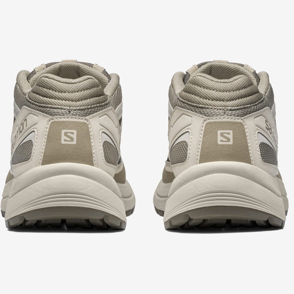 Men's Salomon ODYSSEY 1 ADVANCED Sneakers Beige/Grey/Blue | QUND-69438