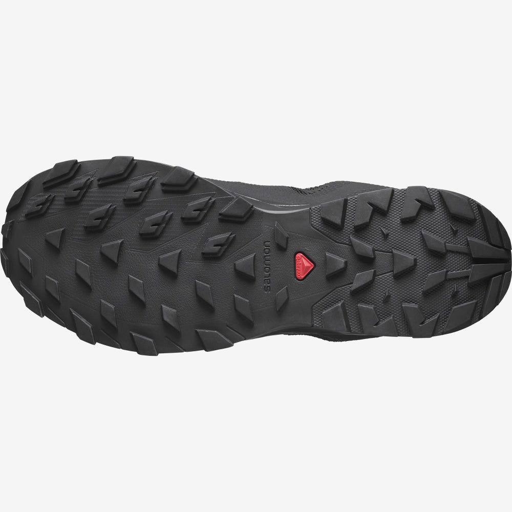 Men's Salomon OUTLINE GORE-TEX Hiking Shoes Black | BEZJ-21340
