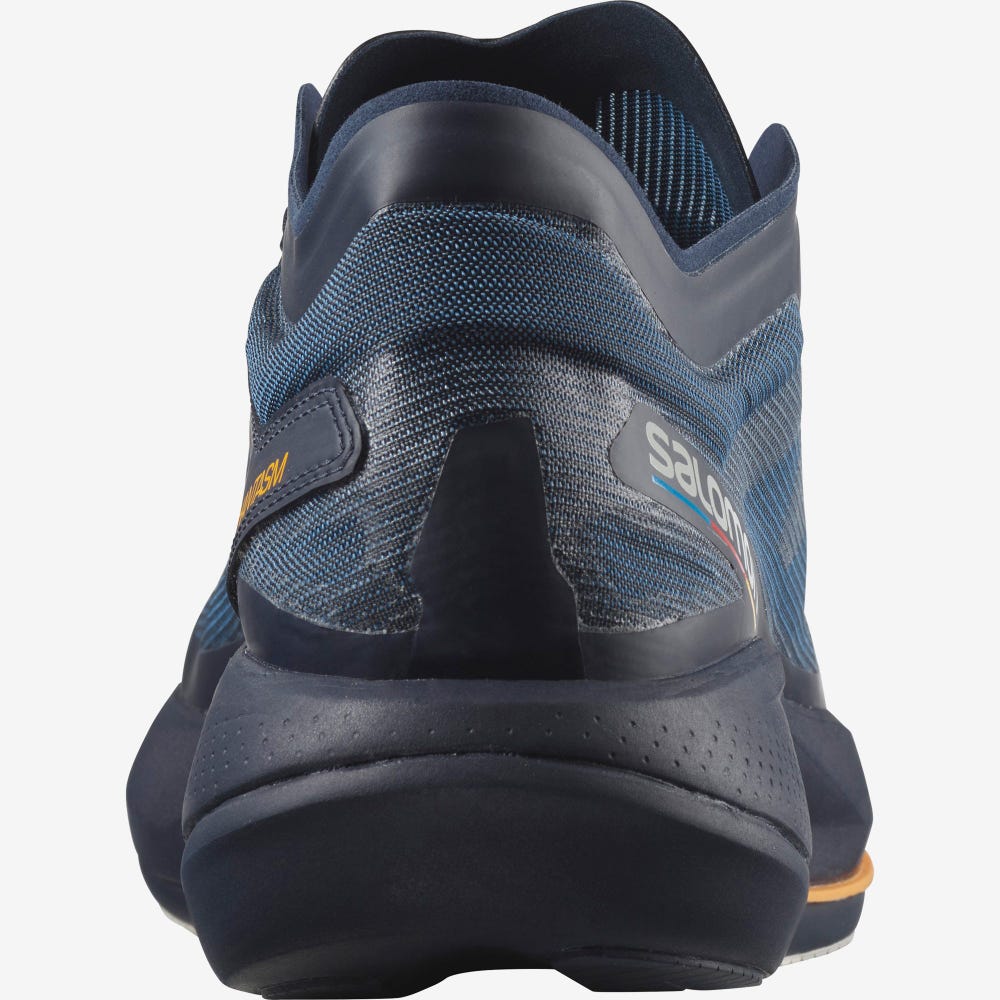 Men's Salomon PHANTASM Running Shoes Indigo/Blue | QKCZ-10653