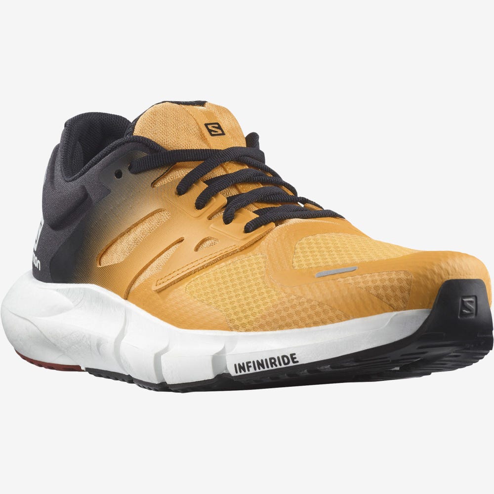 Men's Salomon PREDICT 2 Running Shoes Orange/Black | IFMQ-52173