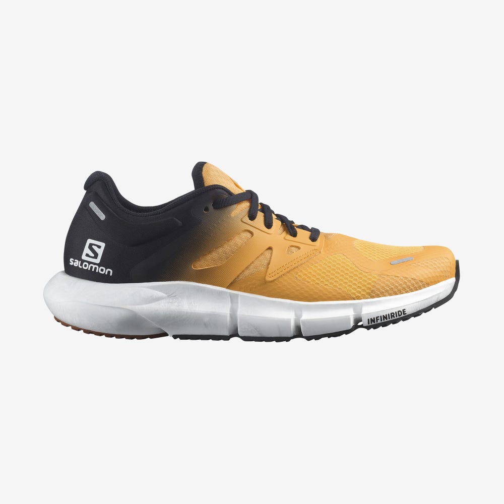 Men\'s Salomon PREDICT 2 Running Shoes Orange/Black | IFMQ-52173