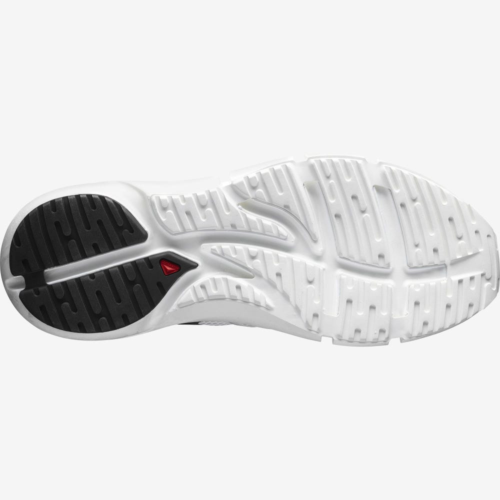 Men's Salomon PREDICT 2 Running Shoes White/Black/White | GFQB-76914
