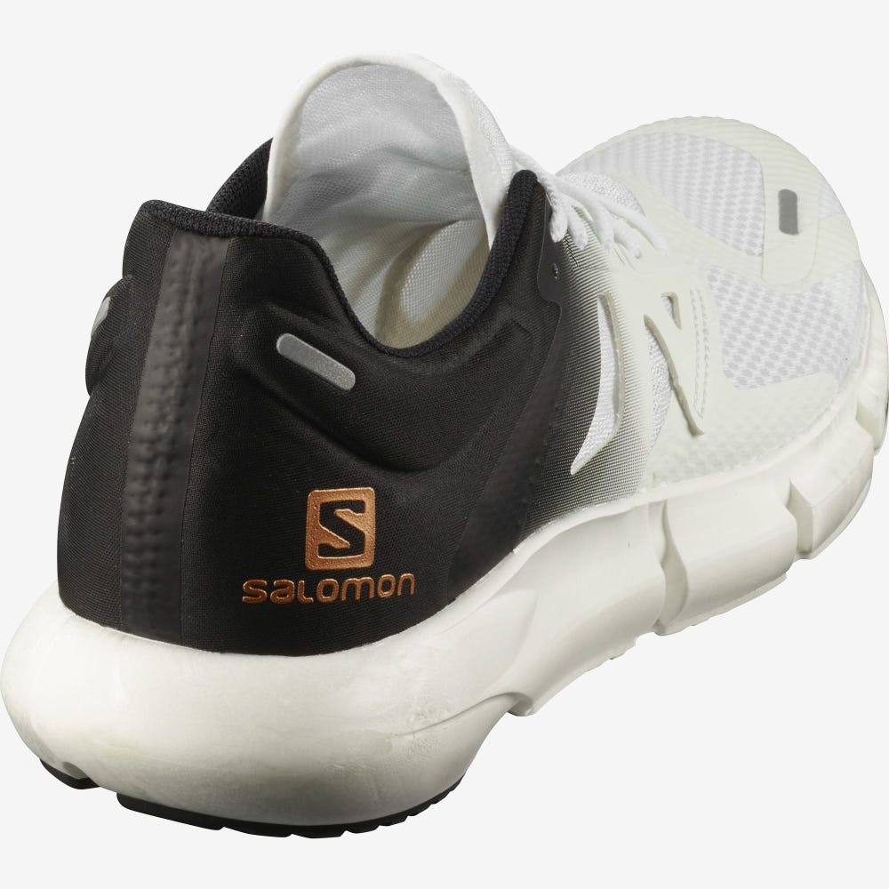 Men's Salomon PREDICT 2 Running Shoes White/Black/White | GFQB-76914