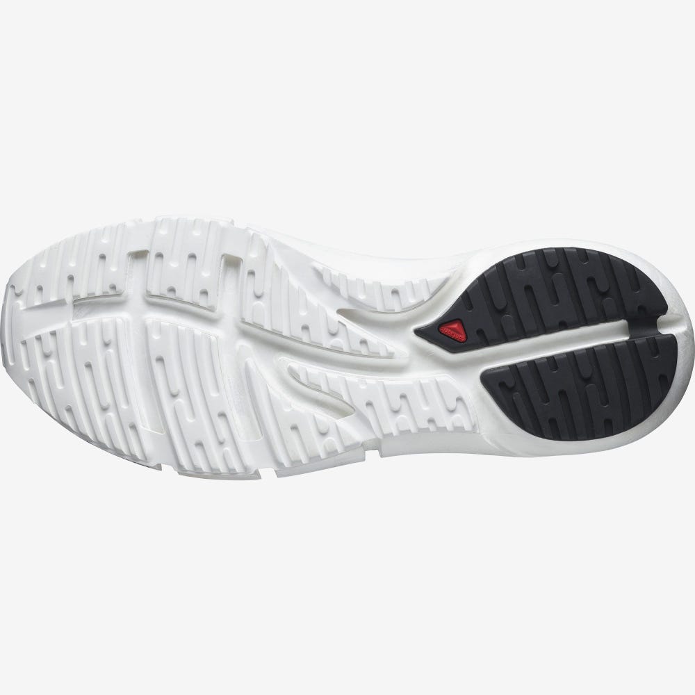 Men's Salomon PREDICT 2 Running Shoes White/Black/White | GFQB-76914