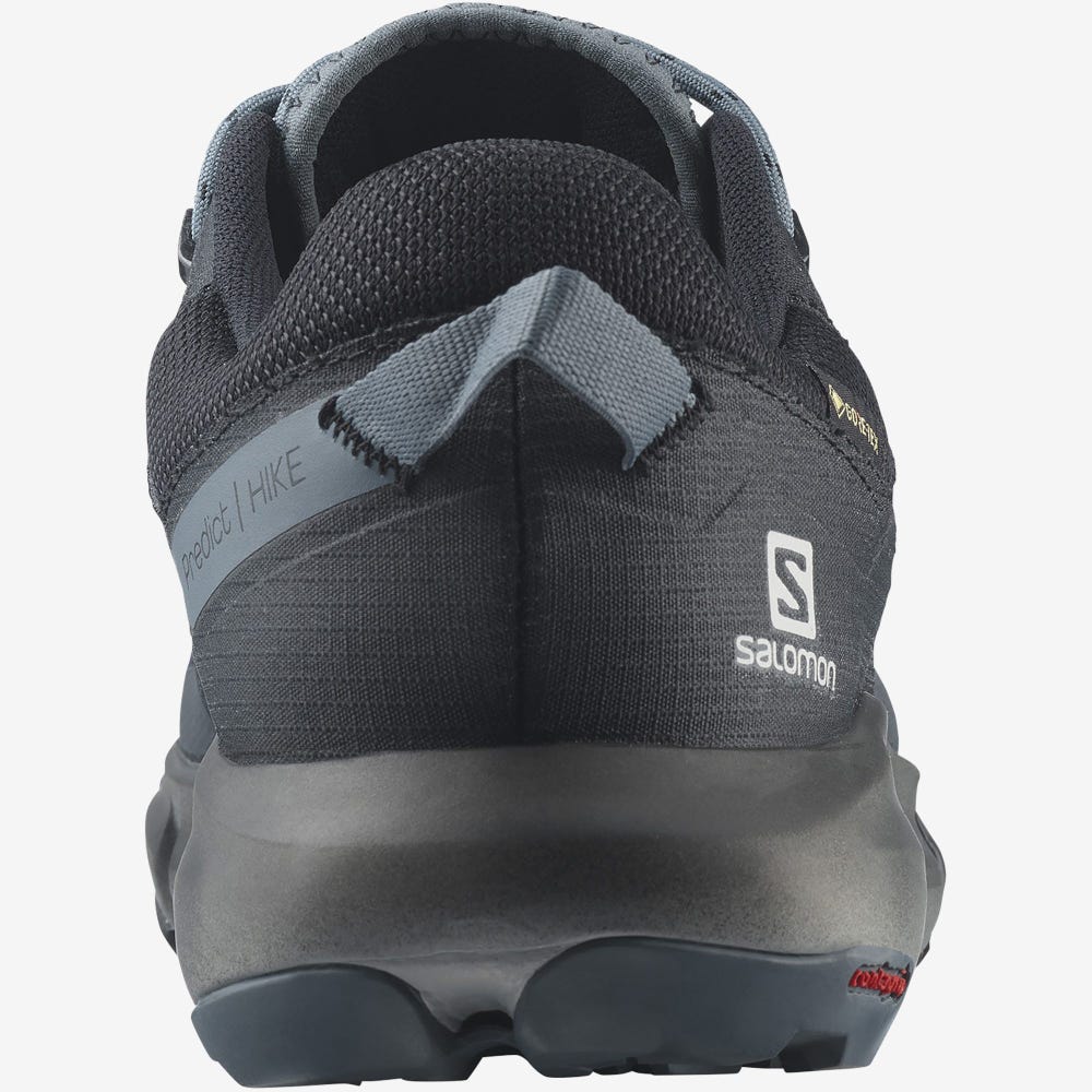 Men's Salomon PREDICT HIKE GORE-TEX Hiking Shoes Grey/Black | YUCH-21954