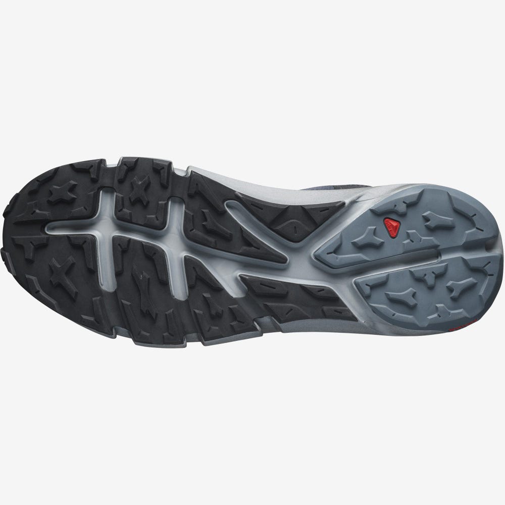 Men's Salomon PREDICT HIKE GORE-TEX Hiking Shoes Grey/Black | YUCH-21954