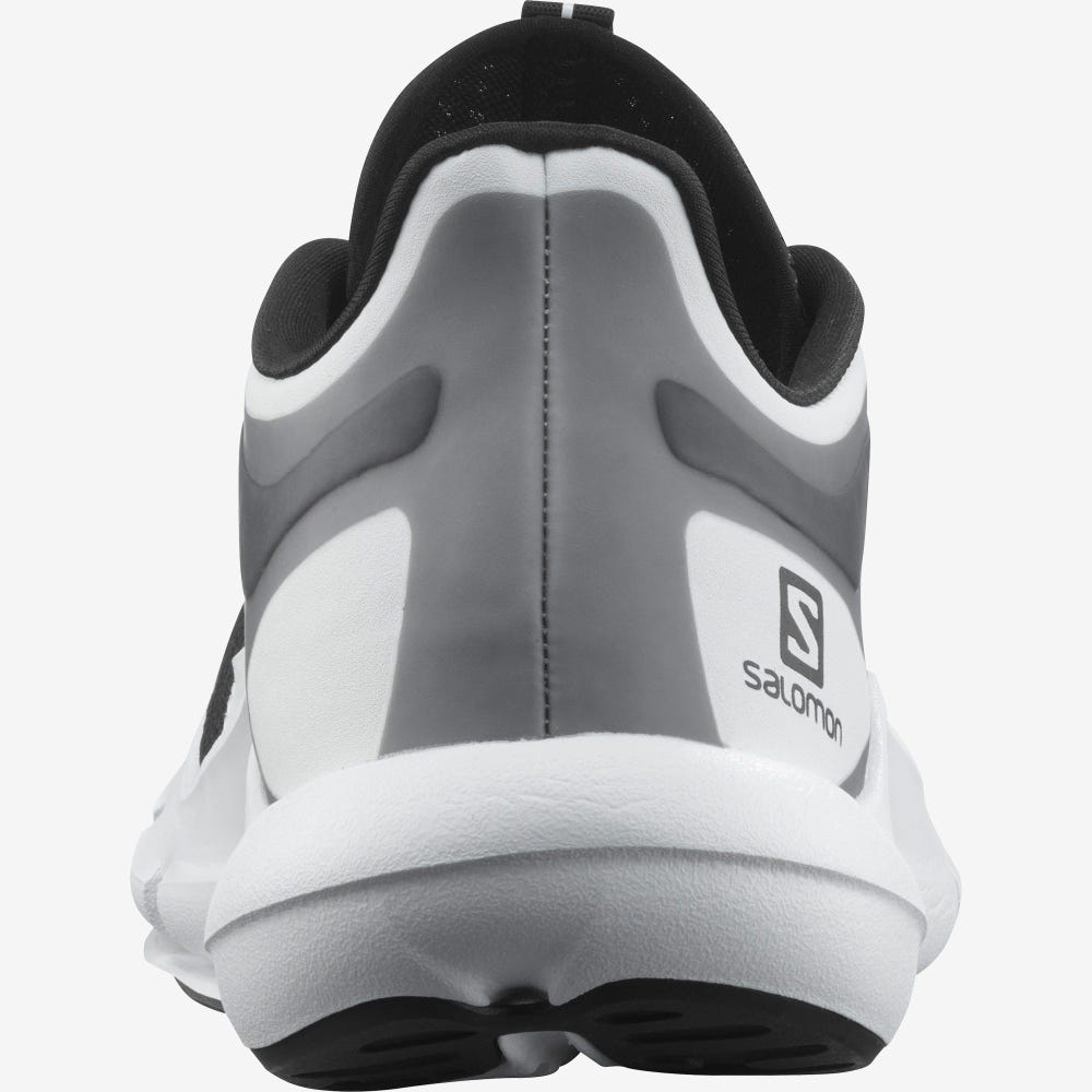 Men's Salomon PREDICT MOD Running Shoes Black/White | KUWX-53214