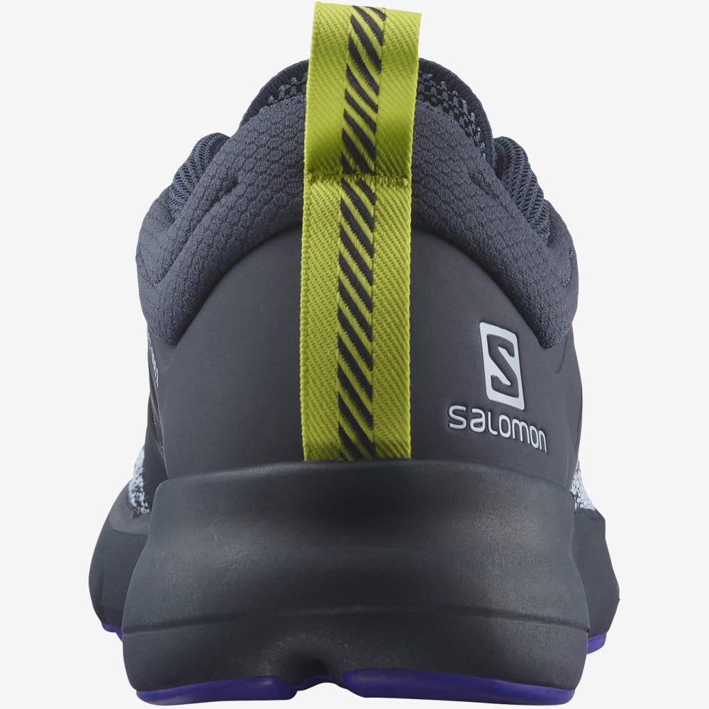 Men's Salomon PREDICT SOC 2 Running Shoes Blue/Indigo | FTQY-71256