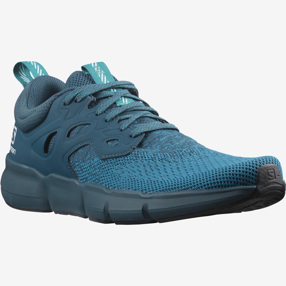 Men's Salomon PREDICT SOC 2 Running Shoes Blue | RBFJ-84961