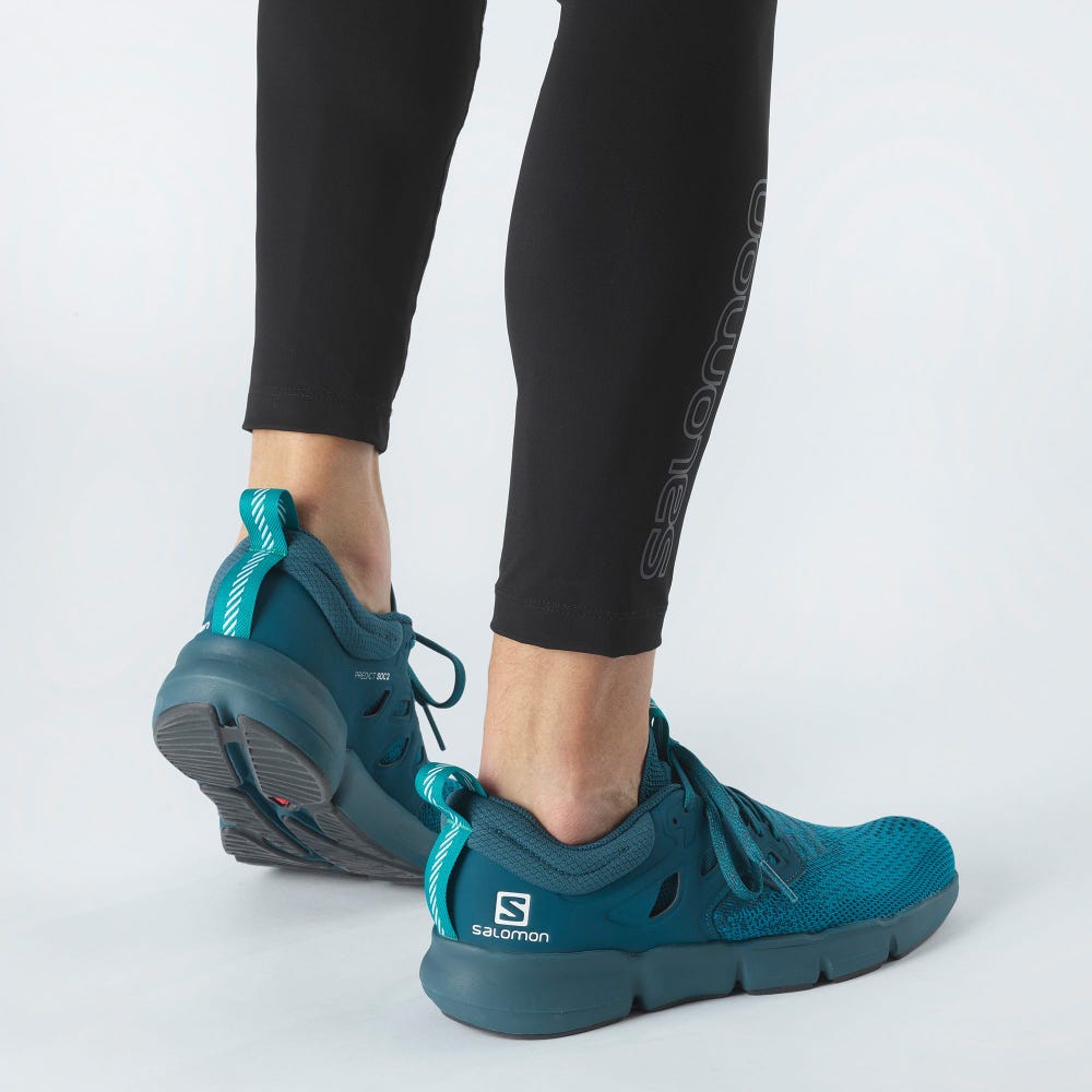 Men's Salomon PREDICT SOC 2 Running Shoes Blue | RBFJ-84961