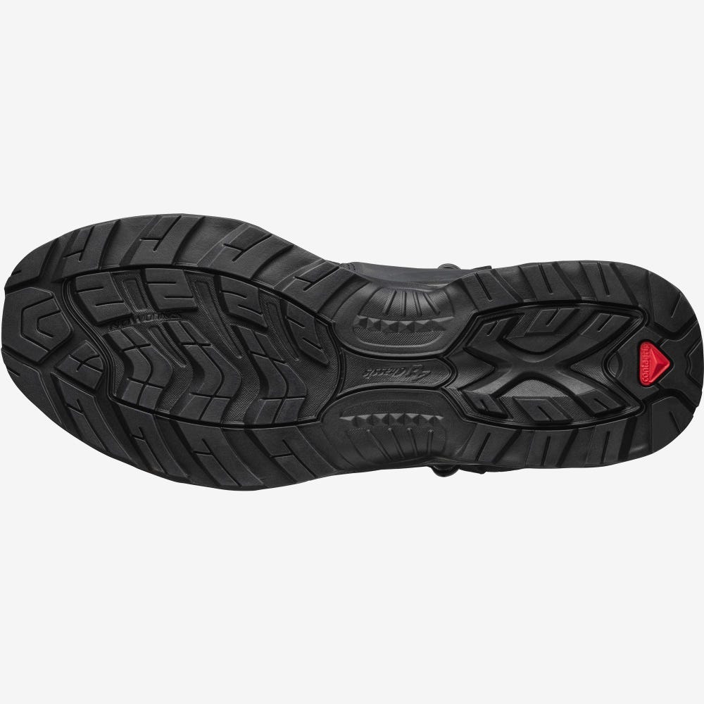 Men's Salomon QUEST 4D GORE-TEX ADVANCED Sneakers Black | WAED-74961