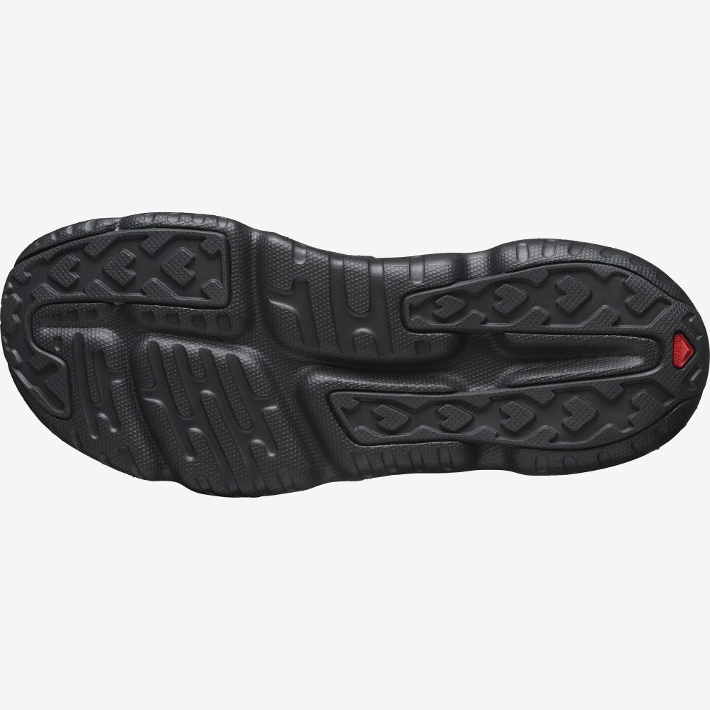 Men's Salomon REELAX BREAK 5.0 Flip Flops Black | FBMI-26931
