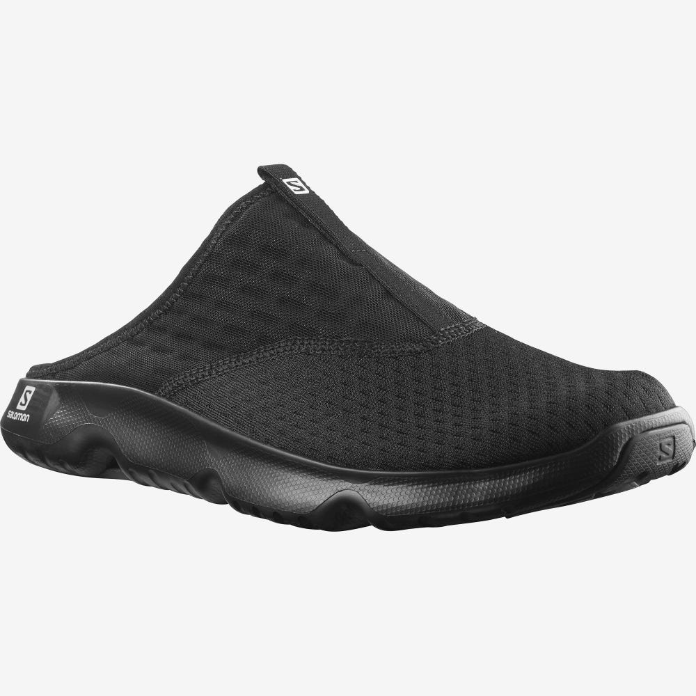 Men's Salomon REELAX SLIDE 5.0 Trail Running Shoes Black | MRJH-59802