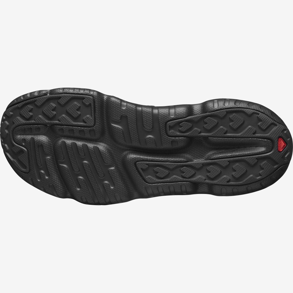 Men's Salomon REELAX SLIDE 5.0 Trail Running Shoes Black | MRJH-59802