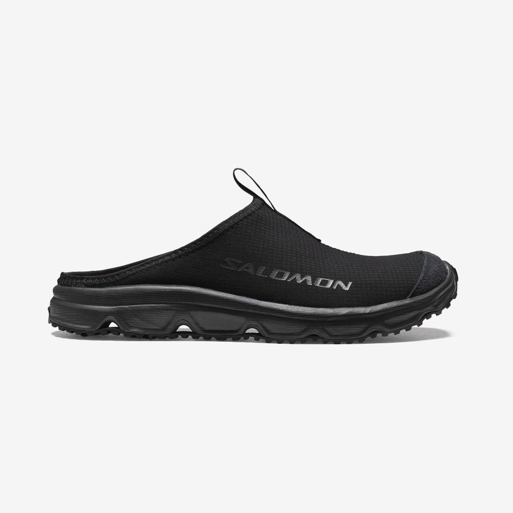 Men\'s Salomon RX SLIDE 3.0 Sneakers Black | VJYP-91874