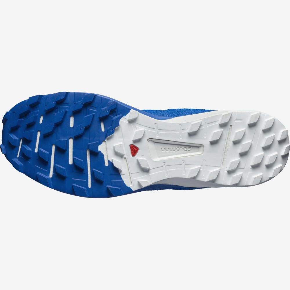 Men's Salomon SENSE PRO 4 Trail Running Shoes White/Apricot | QABD-36714