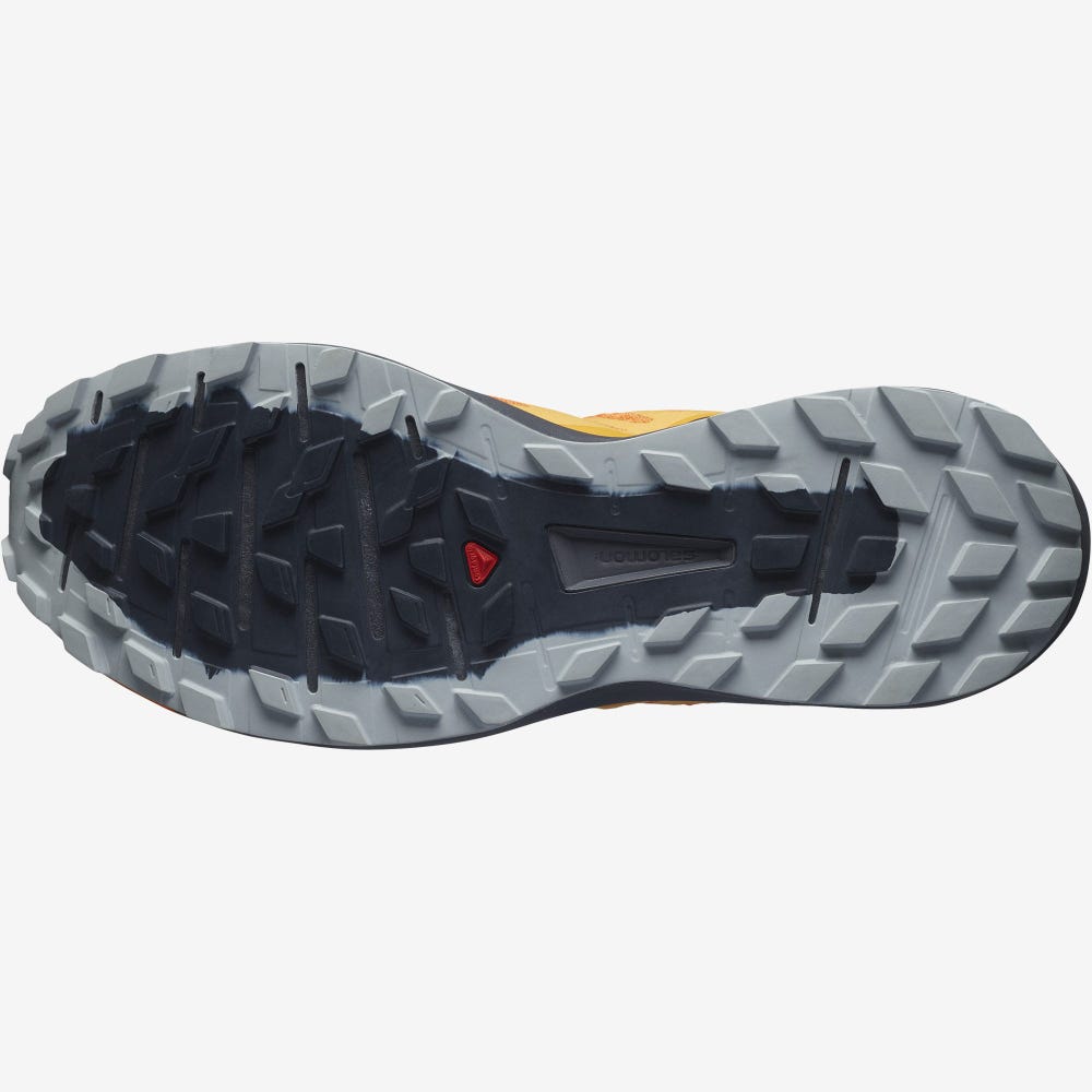 Men's Salomon SENSE RIDE 4 Trail Running Shoes Orange | RJXK-89054