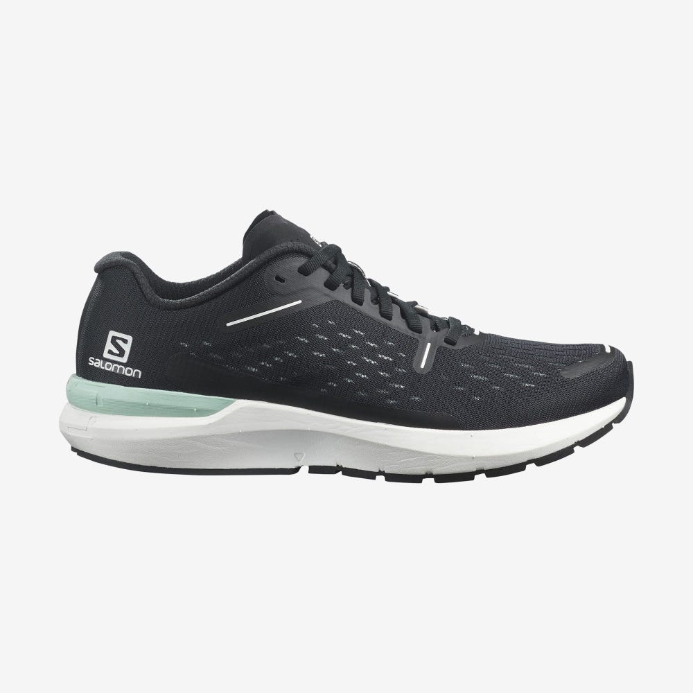 Men\'s Salomon SONIC 4 Balance Running Shoes Black/White/Black | DQKE-36549