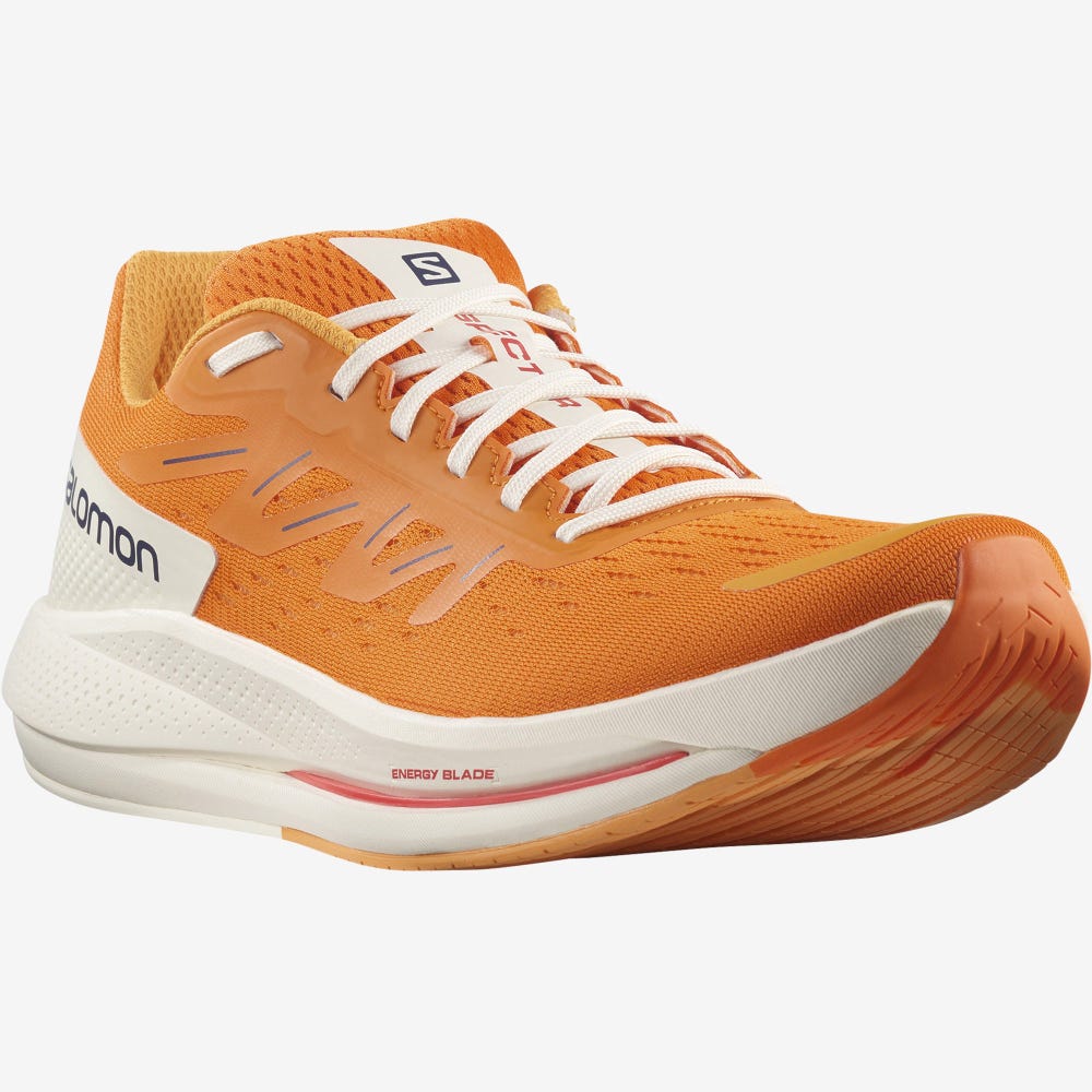 Men's Salomon SPECTUR Running Shoes Orange | KTSR-51487