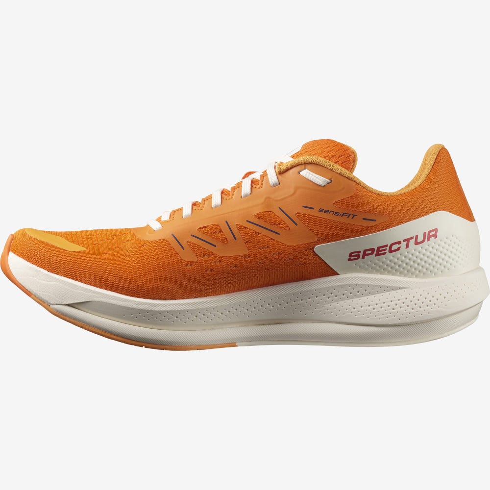 Men's Salomon SPECTUR Running Shoes Orange | KTSR-51487