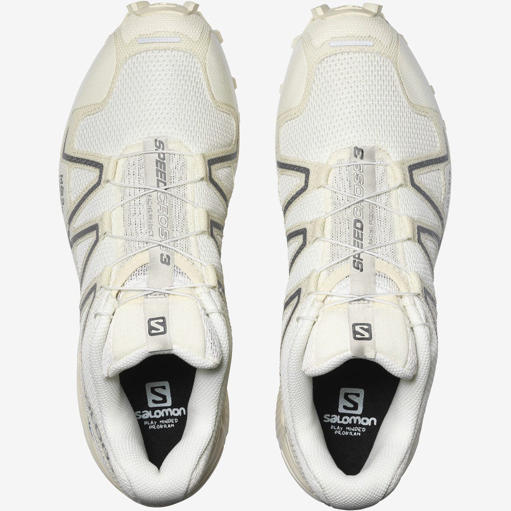 Men's Salomon SPEEDCROSS 3 MINDFUL Sneakers Beige | GQXD-25176
