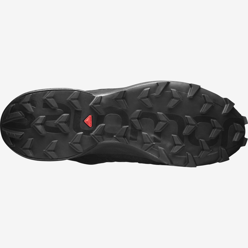 Men's Salomon SPEEDCROSS 5 Trail Running Shoes Black | HGTK-05942