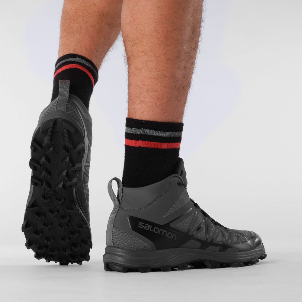 Men's Salomon SPEED ASSAULT 2 Tactical Boots Black | CBWP-85210
