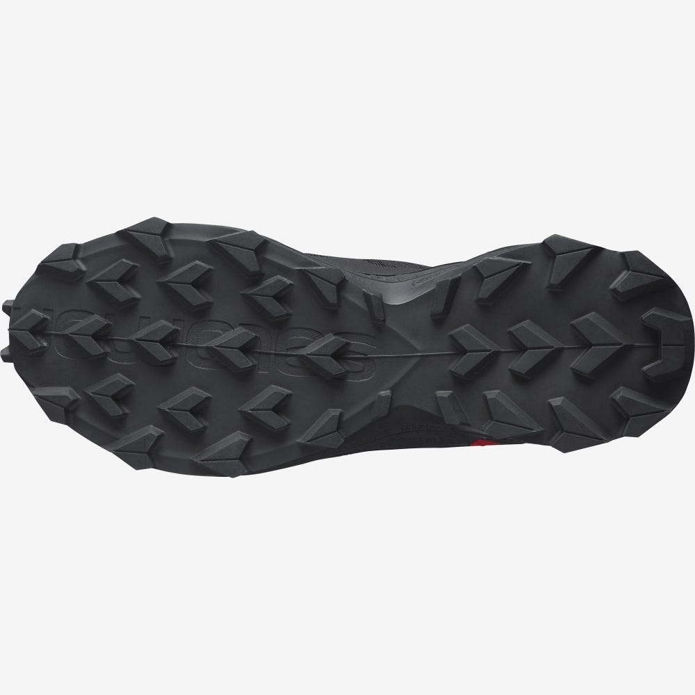 Men's Salomon SUPERCROSS 3 GORE-TEX Trail Running Shoes Black | SUTK-97683