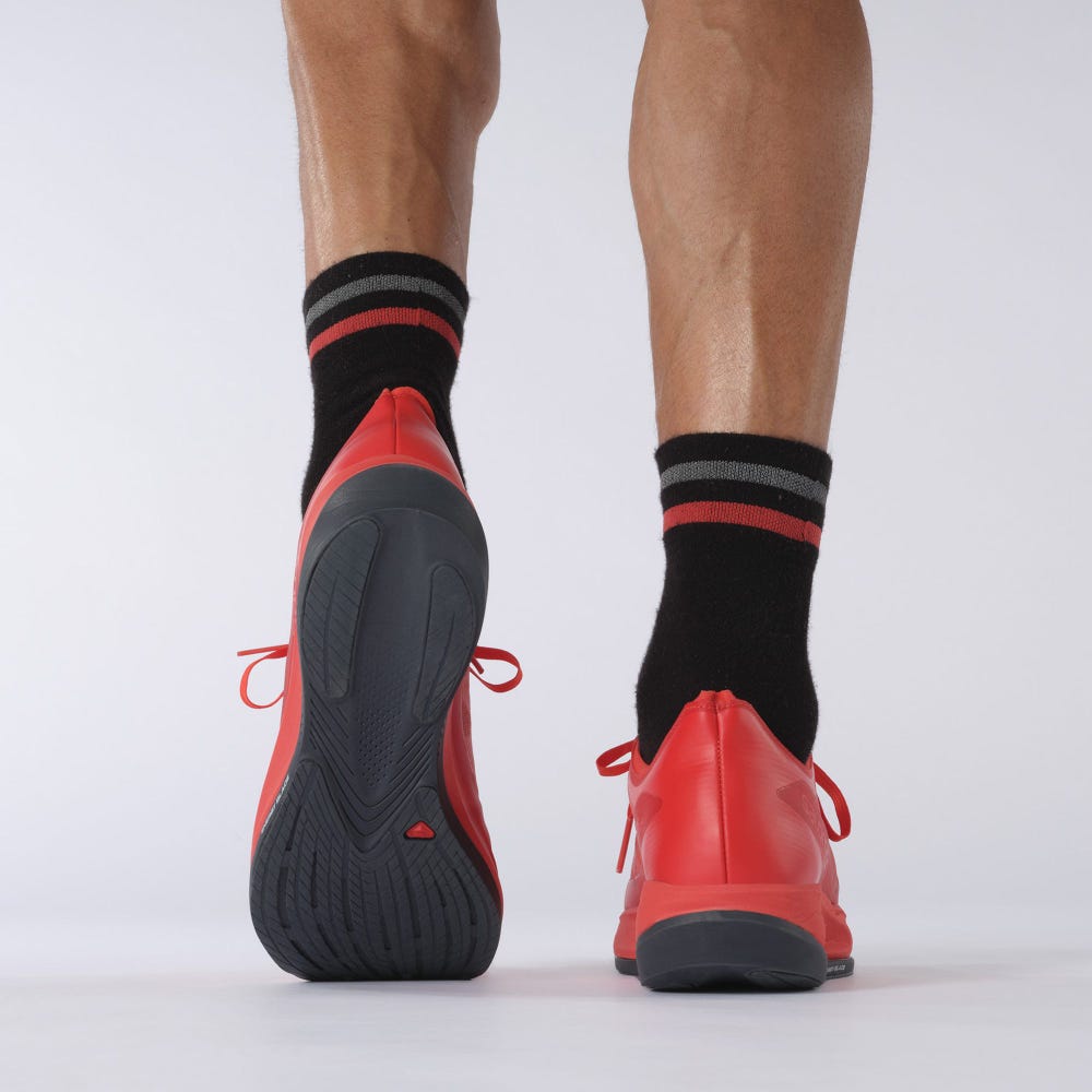 Men's Salomon S/LAB PHANTASM CF Running Shoes Red/Red/Red | YLFV-71306