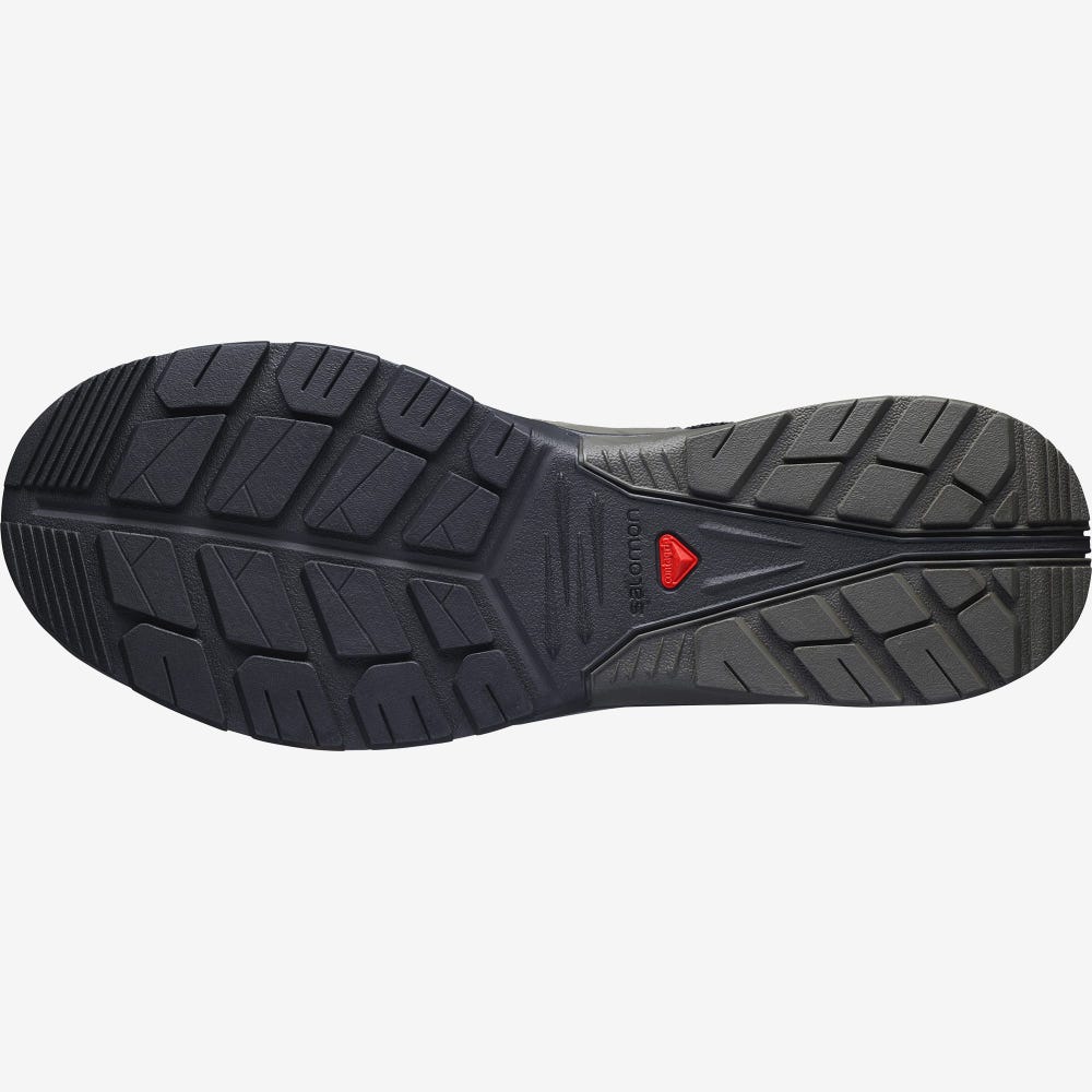 Men's Salomon TECH AMPHIB 4 Sandals Black/Grey | SLFK-47152
