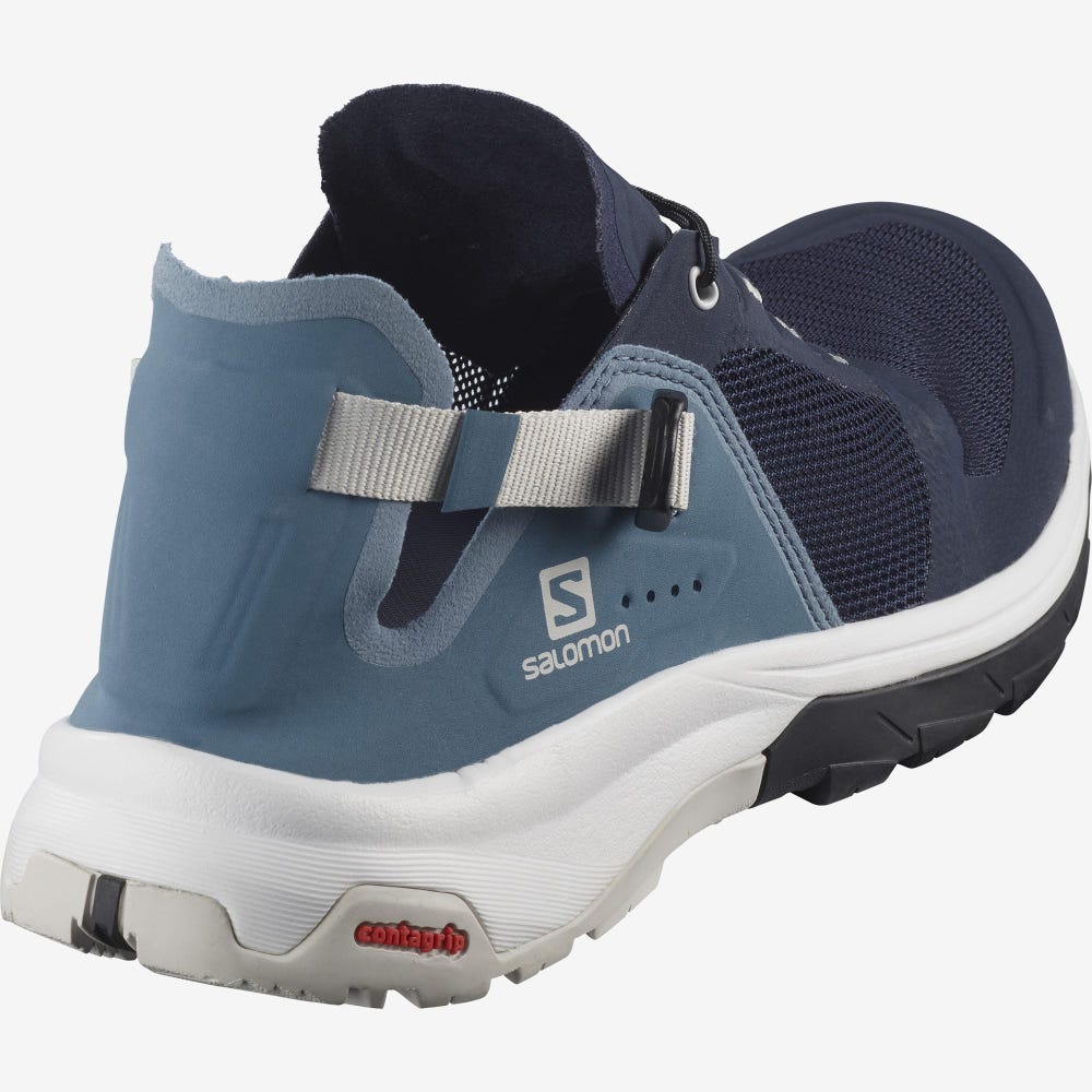 Men's Salomon TECH AMPHIB 4 Sandals Navy | YGZK-34789